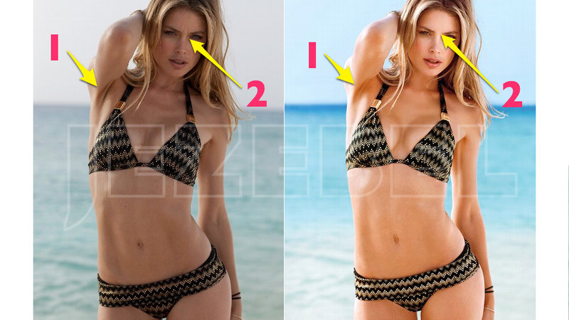 Illustration for article titled The Unretouched Images Victoria's Secret Doesn't Want You to See